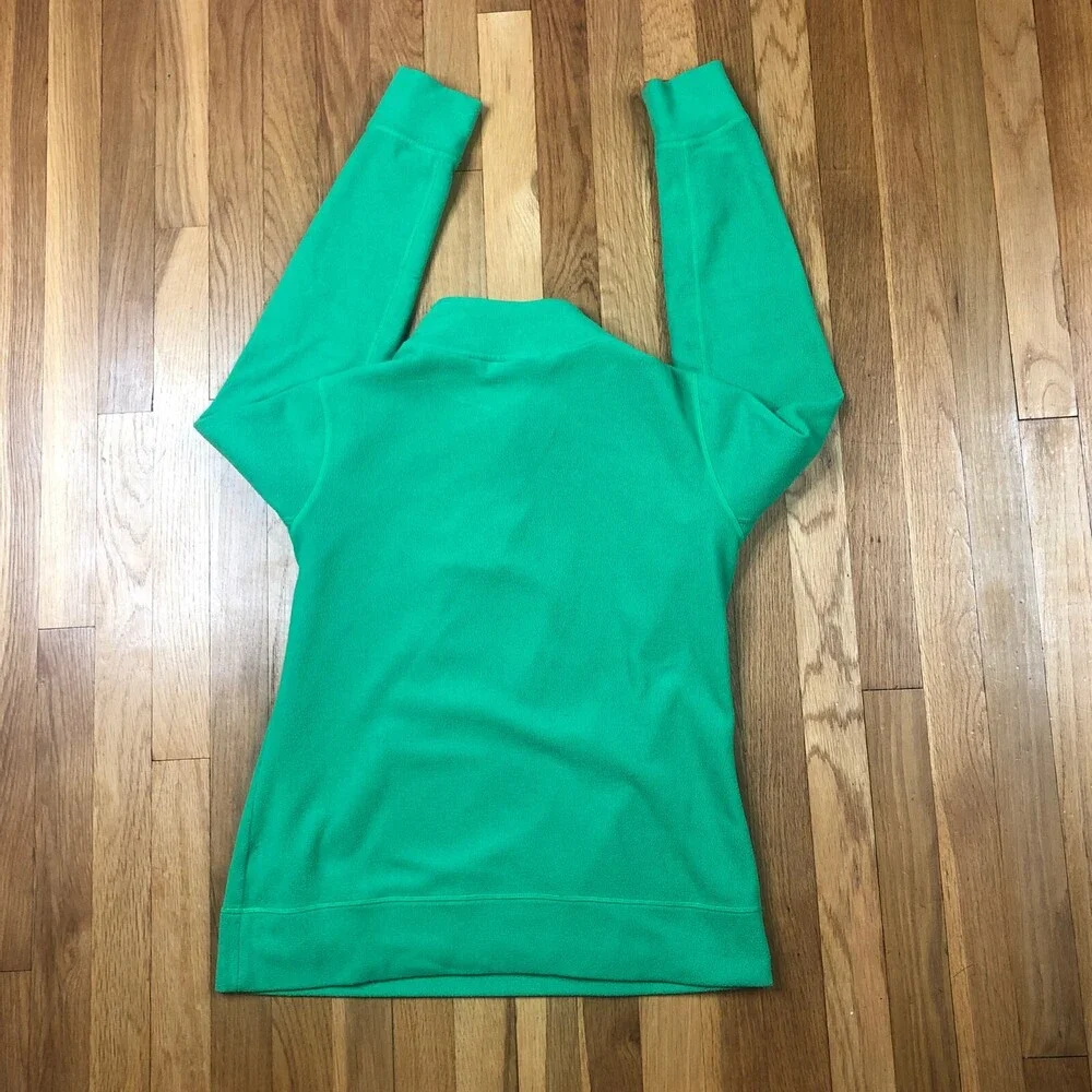 Under Armour Jacket Womens Medium Green Long Sleeve Pullover Top‎